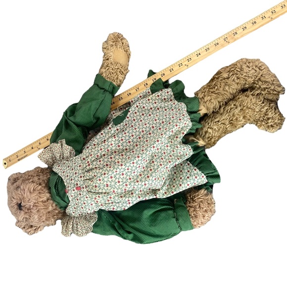 Vintage Tender Heart Treasures 1994 primitive style plush bear - Picture 6 of 7